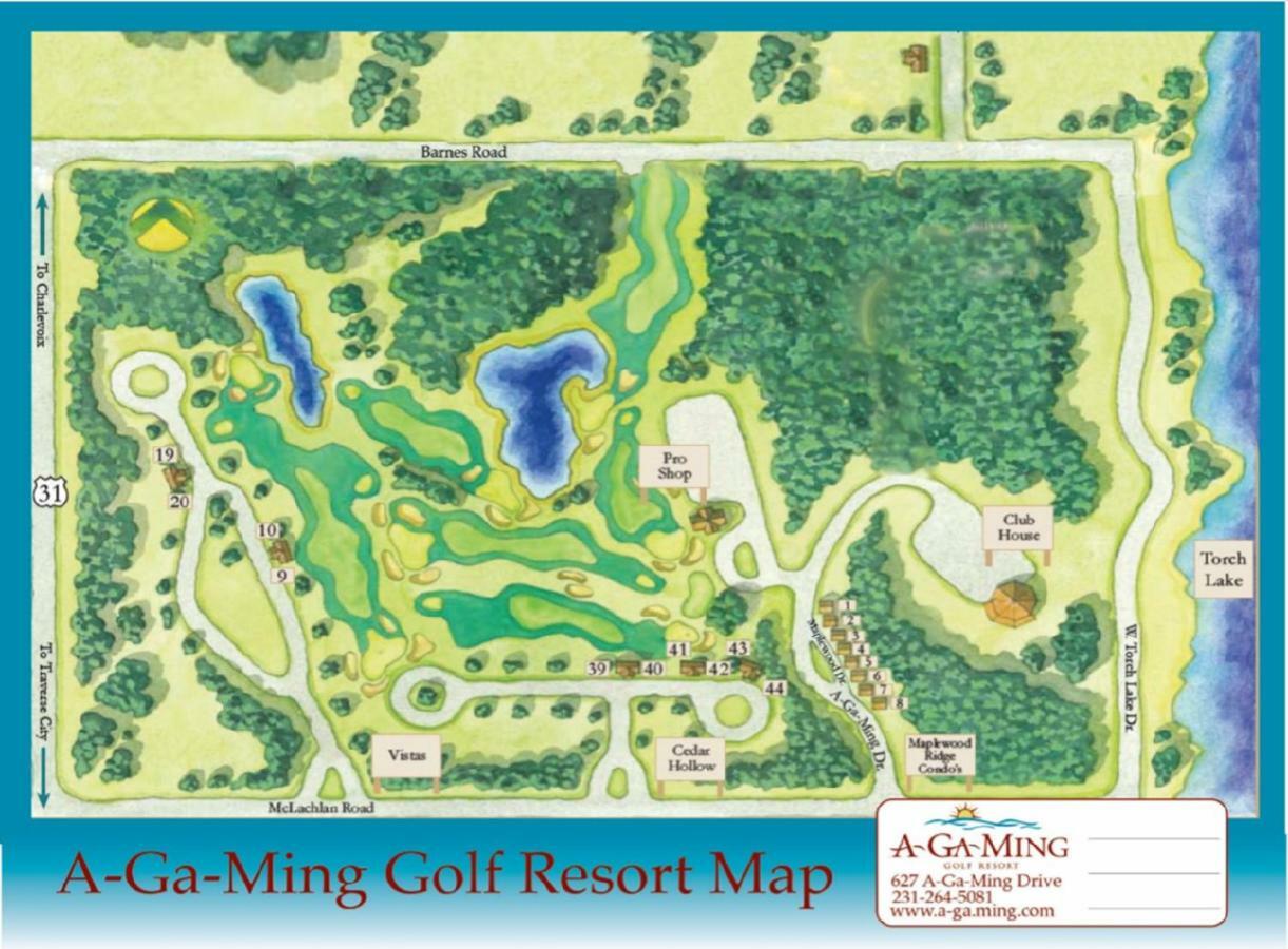 Agaming Golf Resort Kewadin Eksteriør bilde